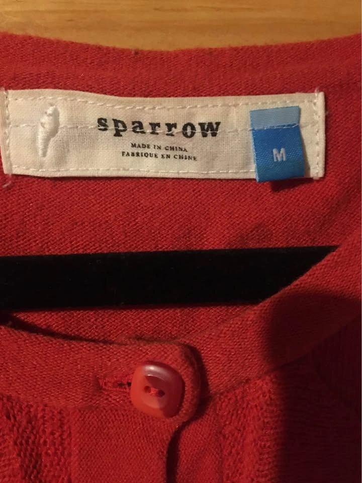 Women’s red cardigan - photo 2