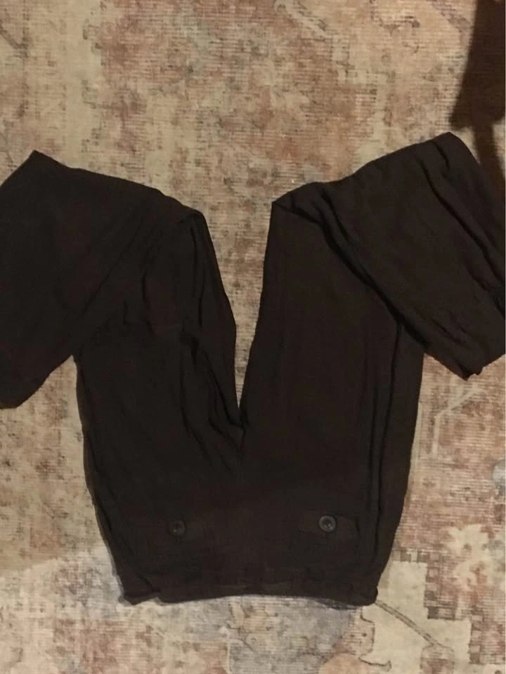 Brown low rise pants - photo 2