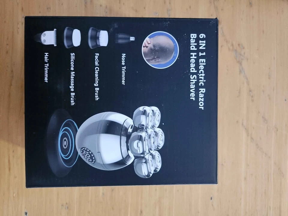 6 IN 1 Electric Razor Bald Head Shaver - photo 2