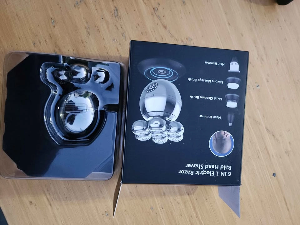 6 IN 1 Electric Razor Bald Head Shaver - photo 3