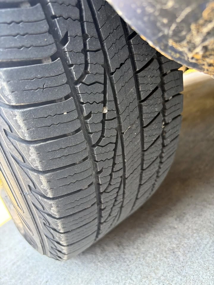 215/60R16 Goodyear Assurance WeatherReady Tires on 5x105 Rims
