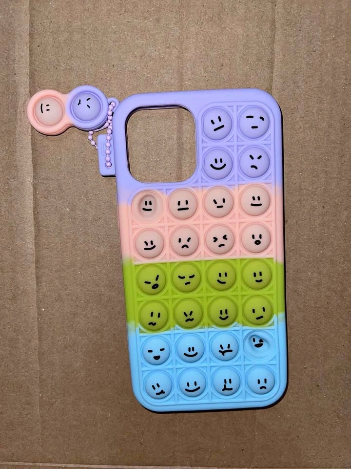 Iphone 12 PRO MAX Pop-It Fidget Silicone Phone Case