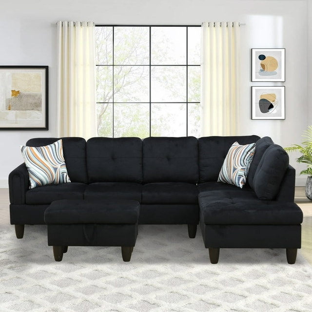 Limited Time Deal Sectional 7-Seater Sofa Extra Storage Space - photo 2