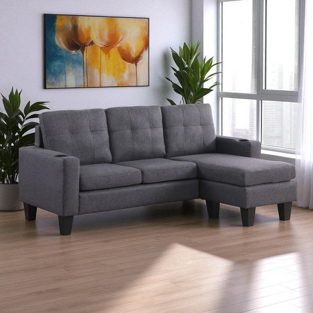 Premium 3-Seater Sectional Couch for Modern Home