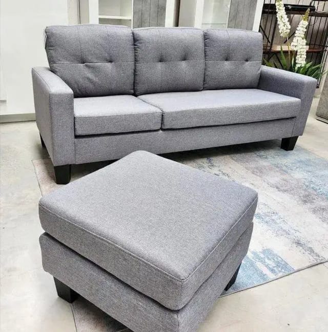 Modern 3 Seater Sectional Sofa | L-Shaped Couch - photo 3