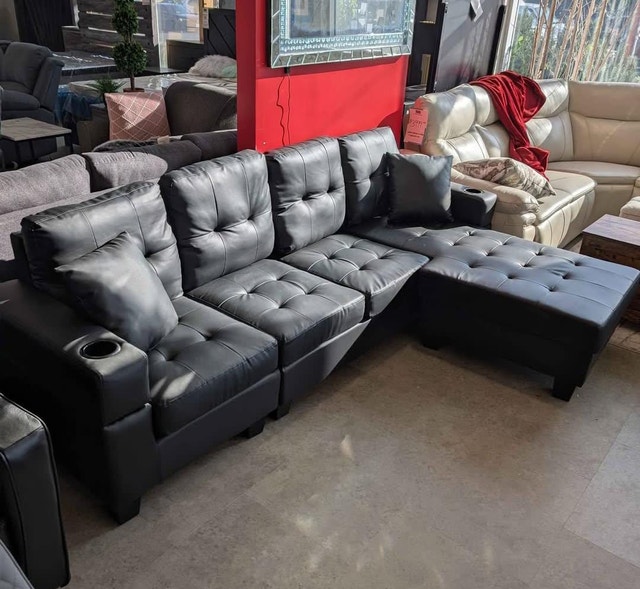 Brand New Leather L-Shape Sectional Sofa Couch - photo 3