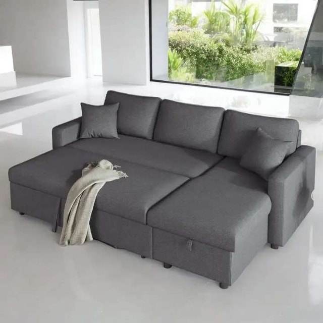 Modern Sofa Bed Pull-Out Sleeper Stylish Look - photo 3
