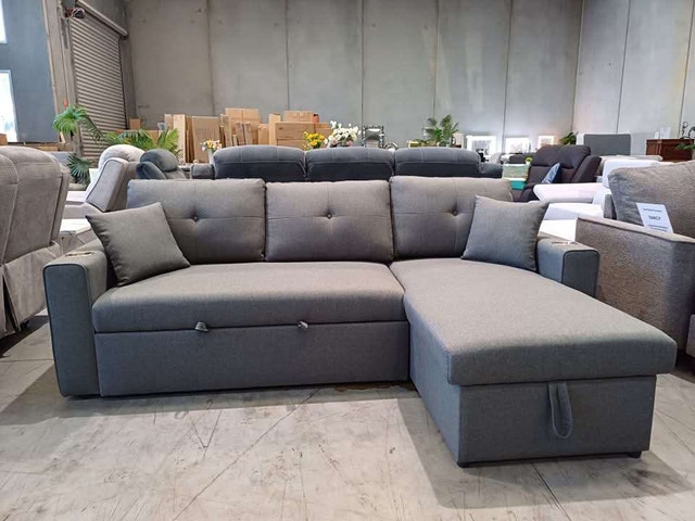 Stylish Sectional Sofa Set L-Shape Plush Seating Smart Design - photo 4