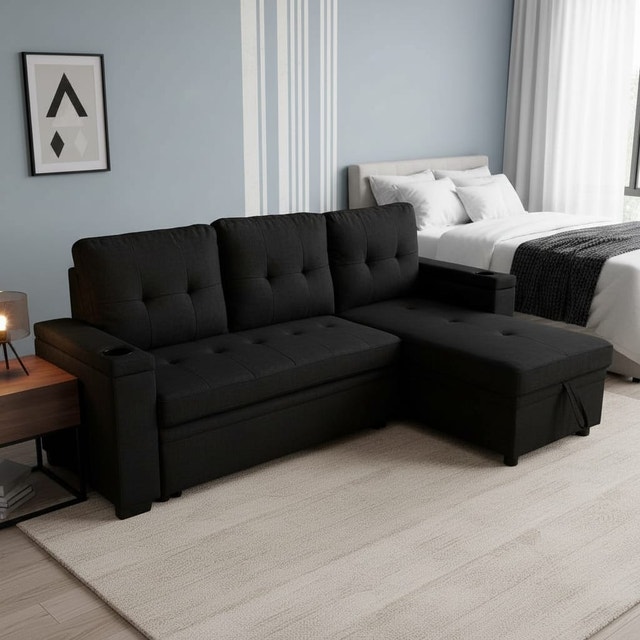 New Sofa Bed with Pull-Out and Storage - photo 3
