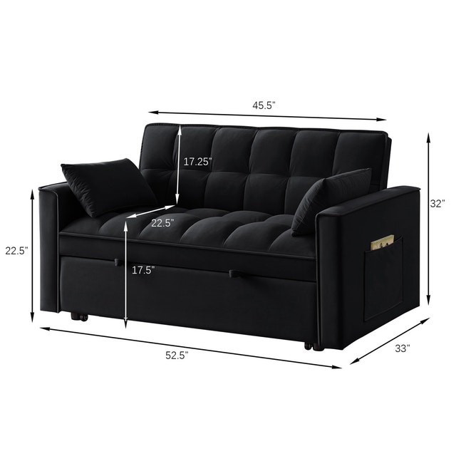 Today’s Deal Sectional Sofa Bed in Rich Fabric Luxury Comfort - photo 5