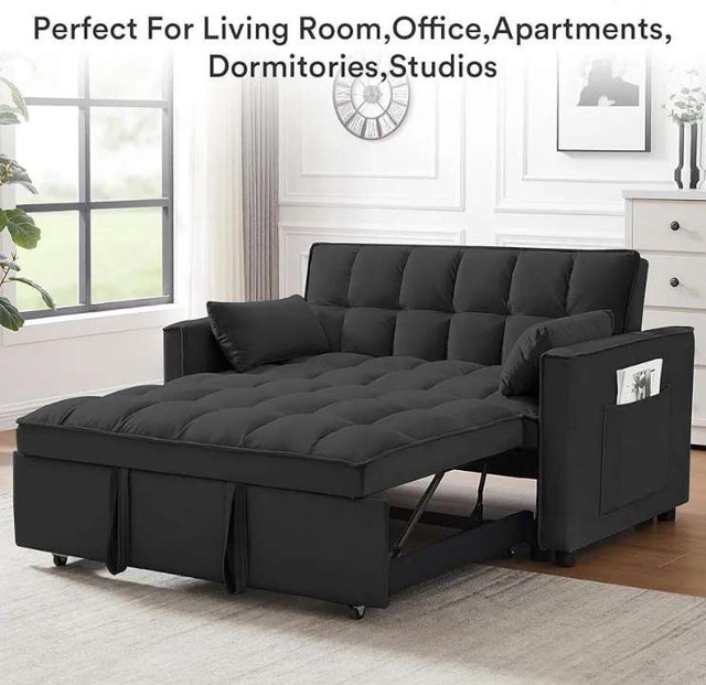 Multi-Use Sofa Bed Brand New L-Shape Sectional Pull-Out Bed