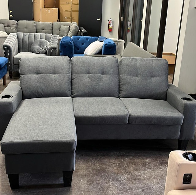 Mega Sale L-Sectional 3 Seater Sofa Couch