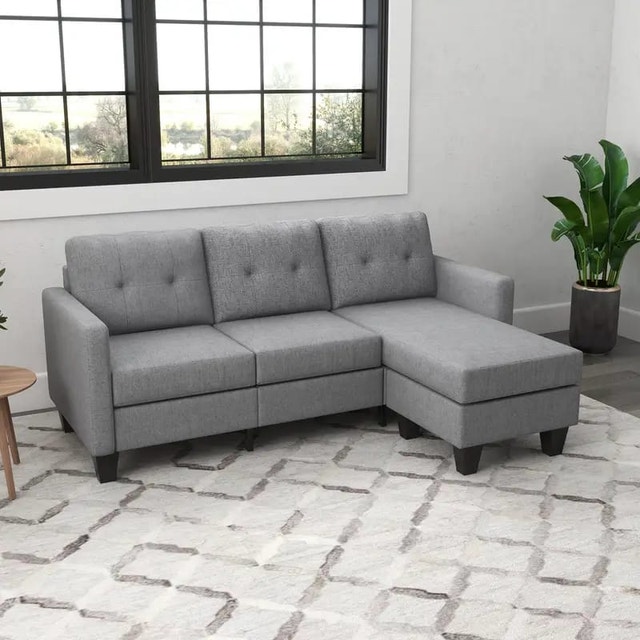 Mega Sale L-Sectional 3 Seater Sofa Couch - photo 3
