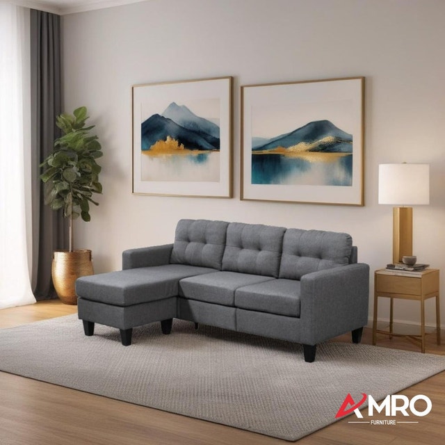 Mega Sale L-Sectional 3 Seater Sofa Couch - photo 5