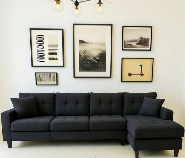 Limited Offer Sectional Sofa L-Sofa Reversible Design Soft Comfy - photo 3