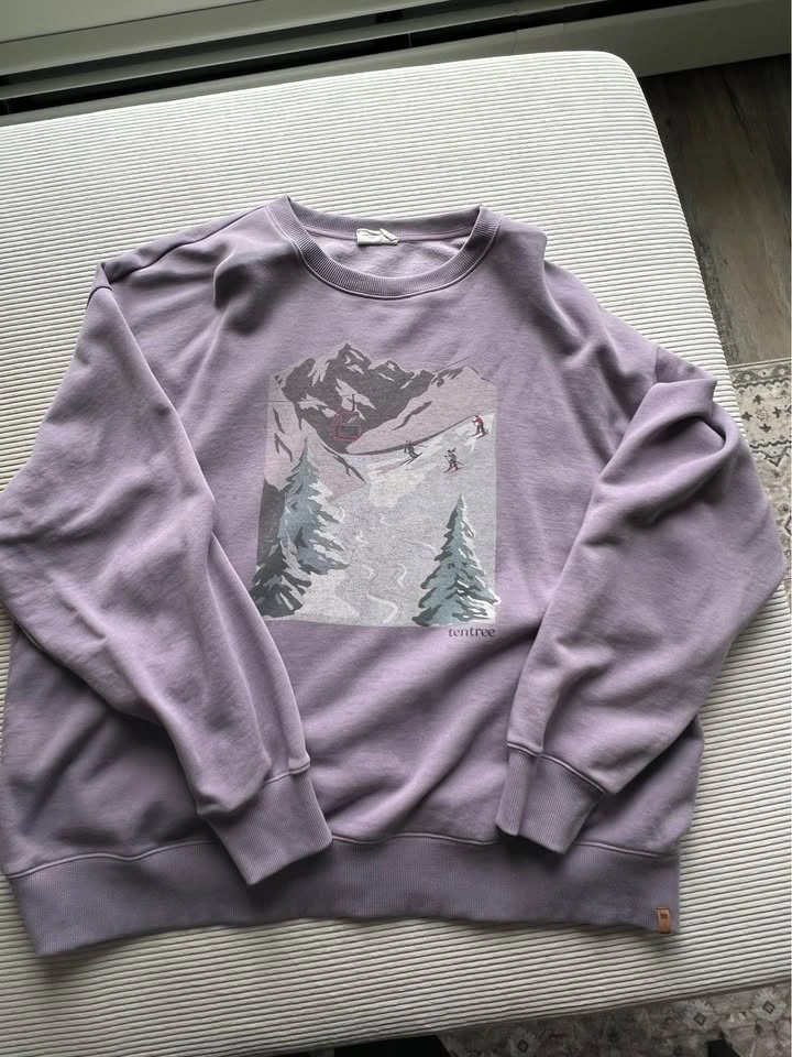 tentree oversized alpine crewneck - photo 2