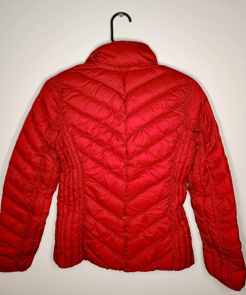 Michael Kors Red Packable Down Fill Puffer Jacket – XS - photo 4