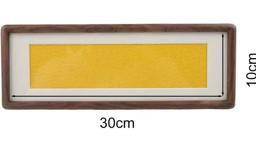 Walnut Wood Panoramic Picture Frame - photo 2