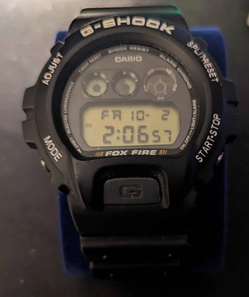 Casio G-Shock DW-6900 Fox Fire Japan Edition Vintage 1990s - photo 2