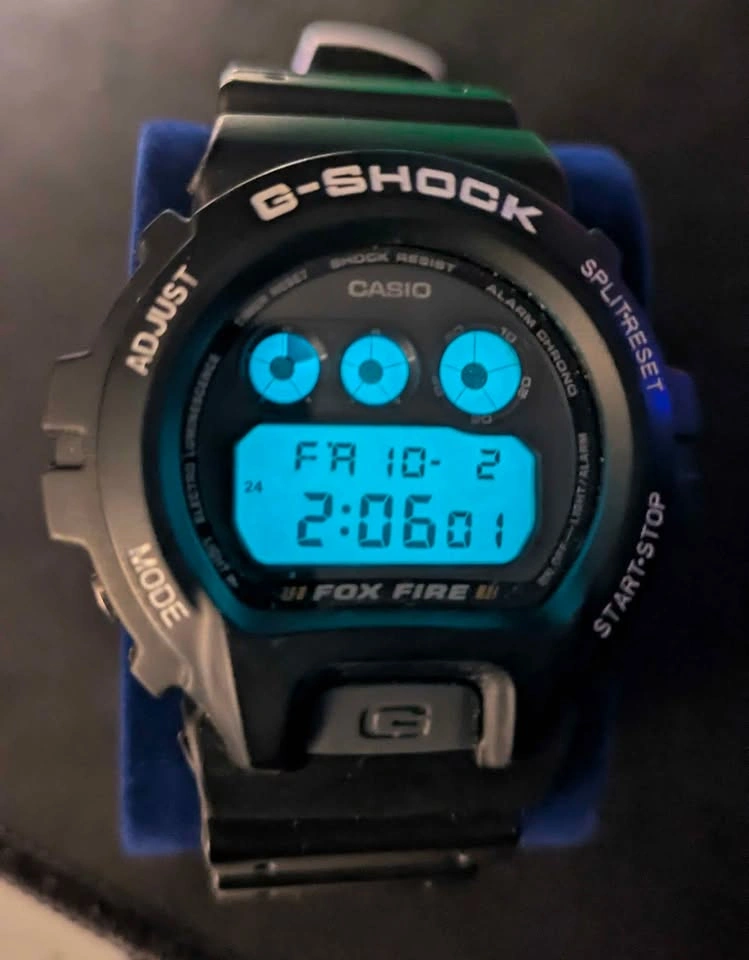 Casio G-Shock DW-6900 Fox Fire Japan Edition Vintage 1990s - photo 3