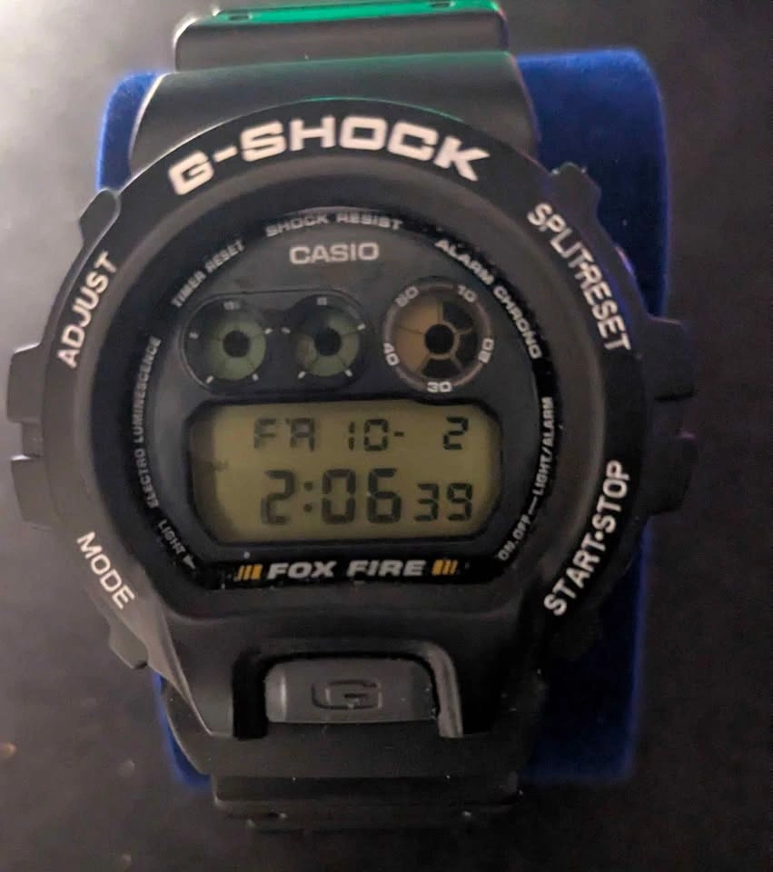 Casio G-Shock DW-6900 Fox Fire Japan Edition Vintage 1990s - photo 4
