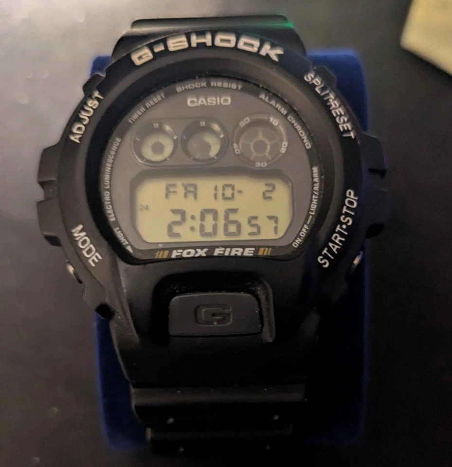 Casio G-Shock DW-6900 Fox Fire Japan Edition Vintage 1990s - photo 5