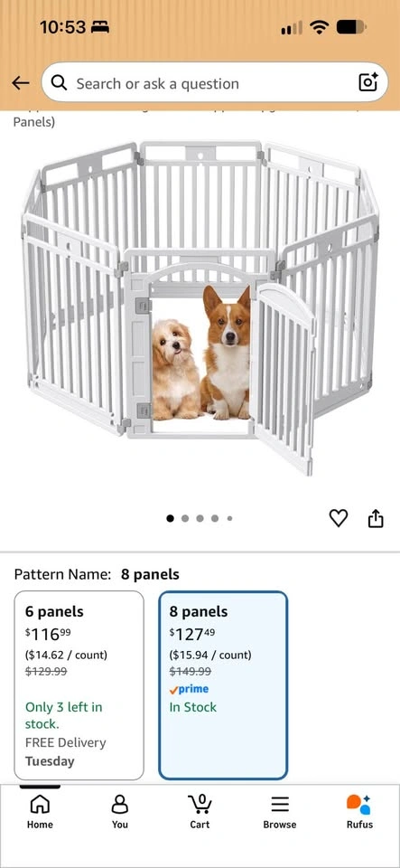Brand New Convertible Pet Playpen - photo 2