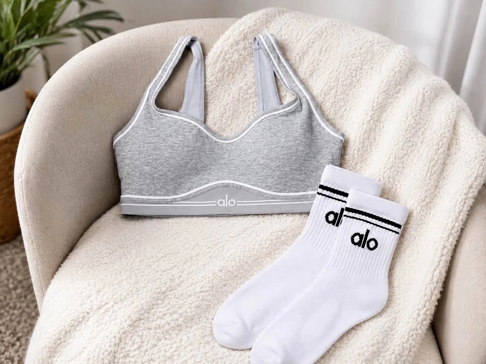Alo bra and socks