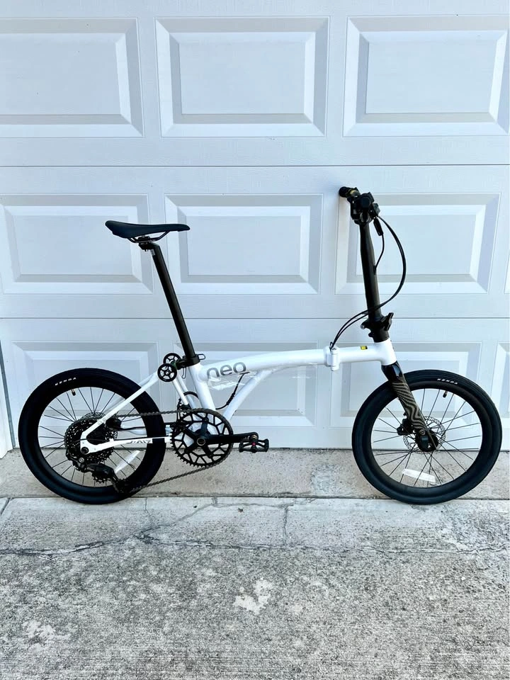 New Java Neo 20” Carbon Fork Folding Bike | 23lbs | 9 Speed - photo 3