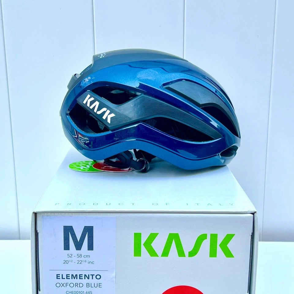 New KASK Elemento Cycling Helmet Medium (MSRP $400) Oxford Blue - photo 3
