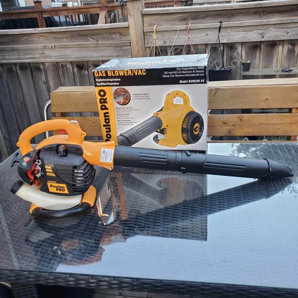 Poulan Pro BVM200FE Gas Leaf Blower 25cc 200MPH - photo 3