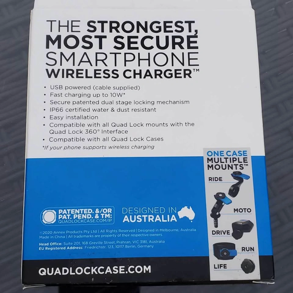 Quad Lock Weatherproof Wireless Charging Head - photo 4