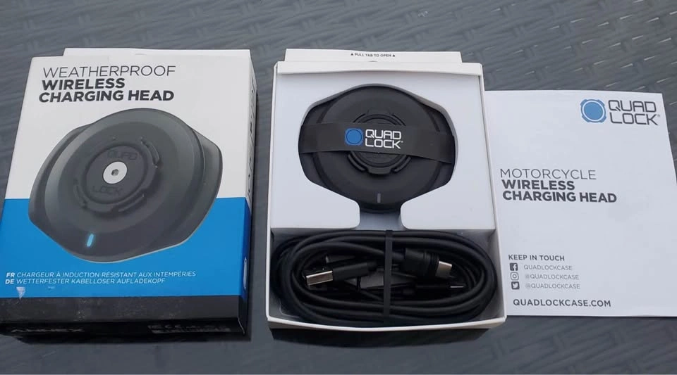Quad Lock Weatherproof Wireless Charging Head - photo 5