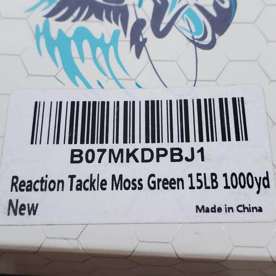 Reaction Tackle Braided Fishing Line 15lb 1000yd - photo 3