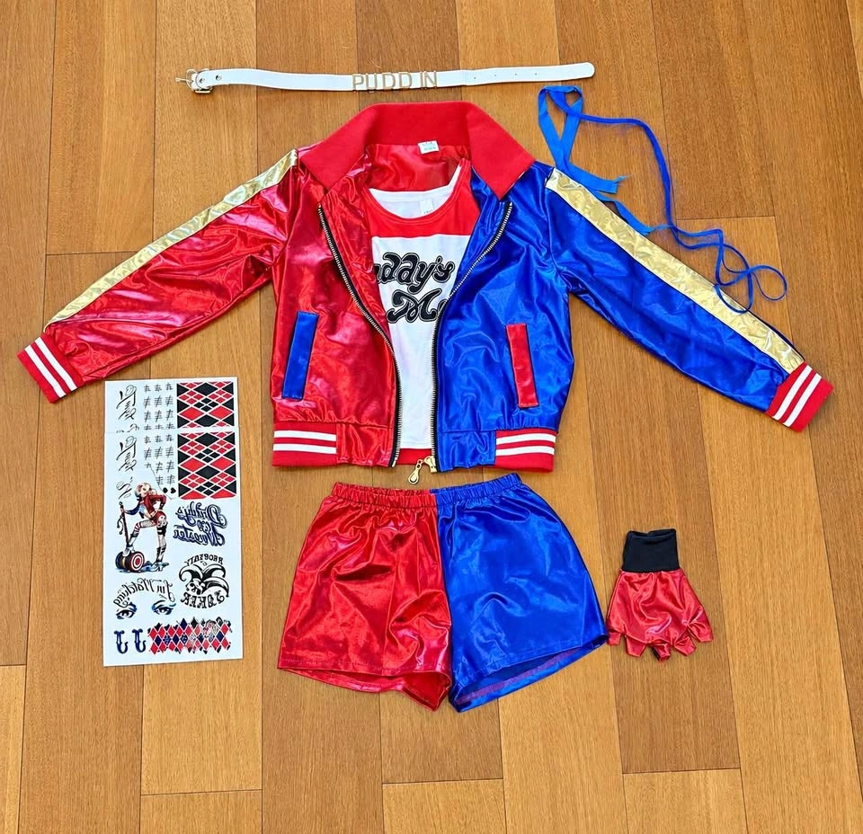 Harley Quinn Suicide Squad costume Size 100-110cm