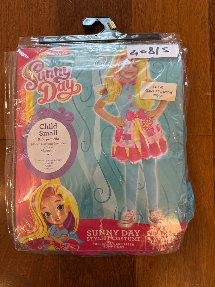 Sunny Day 3 piece Halloween costume Size - Child Small (age 4-6) - photo 2