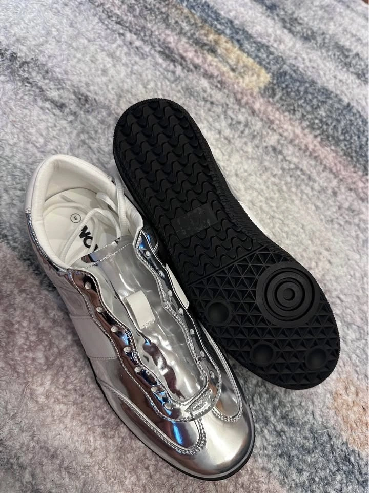 Silver Sneakers Runners - Size 8 M/Size 9.5 W - photo 3