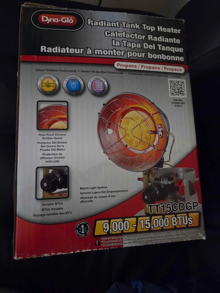 Propane indoor/outdoor heater - photo 2
