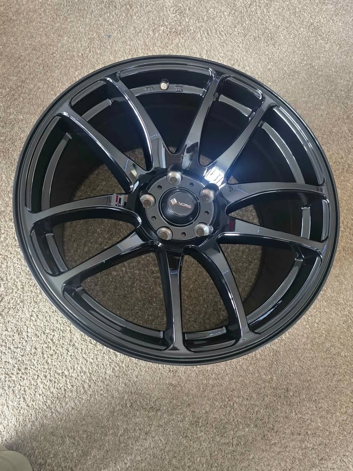 Black Vors TR4 Wheels 18x9.5 5x114.3 35mm - photo 2