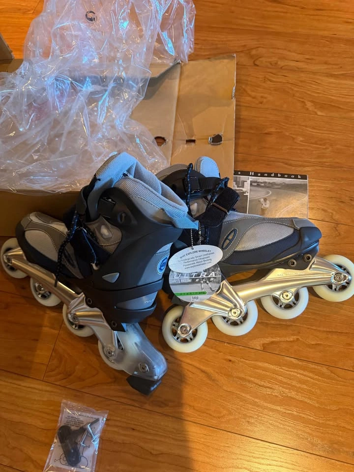 NEW Ultra Wheels Hybrid HY5L Women’s Inline Skates – Size 8 - photo 2
