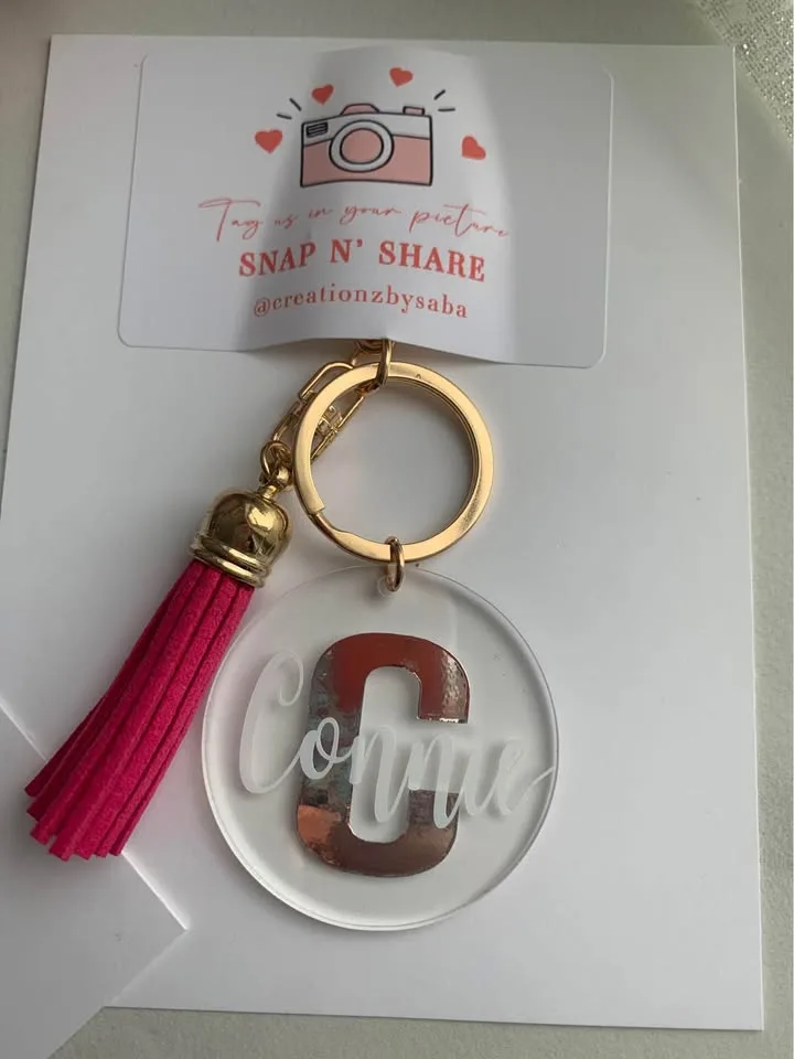 colorful keychains with tassels in different colors image indicator(5)