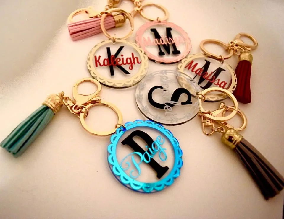 Personalized Party Favors – Custom Tassel Keychains image indicator(5)