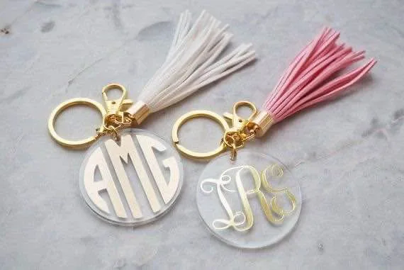 Personalized Party Favors – Custom Tassel Keychains image indicator(7)