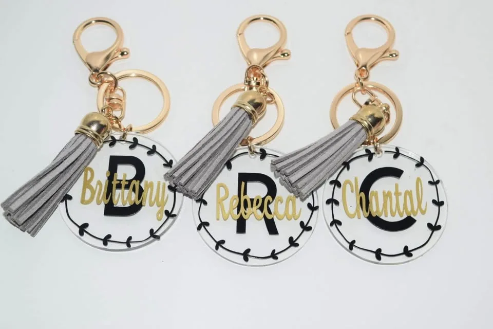 Personalized Party Favors – Custom Tassel Keychains image indicator(9)