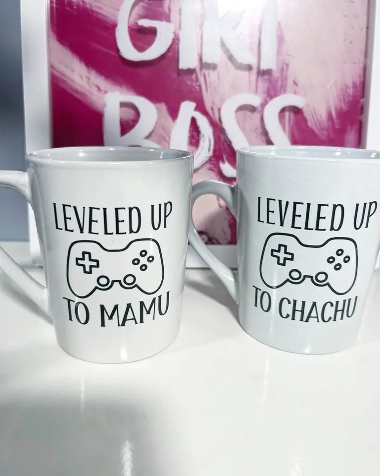 Promoted To Custom Wine Glass or Mug Set - Gift image indicator(2)