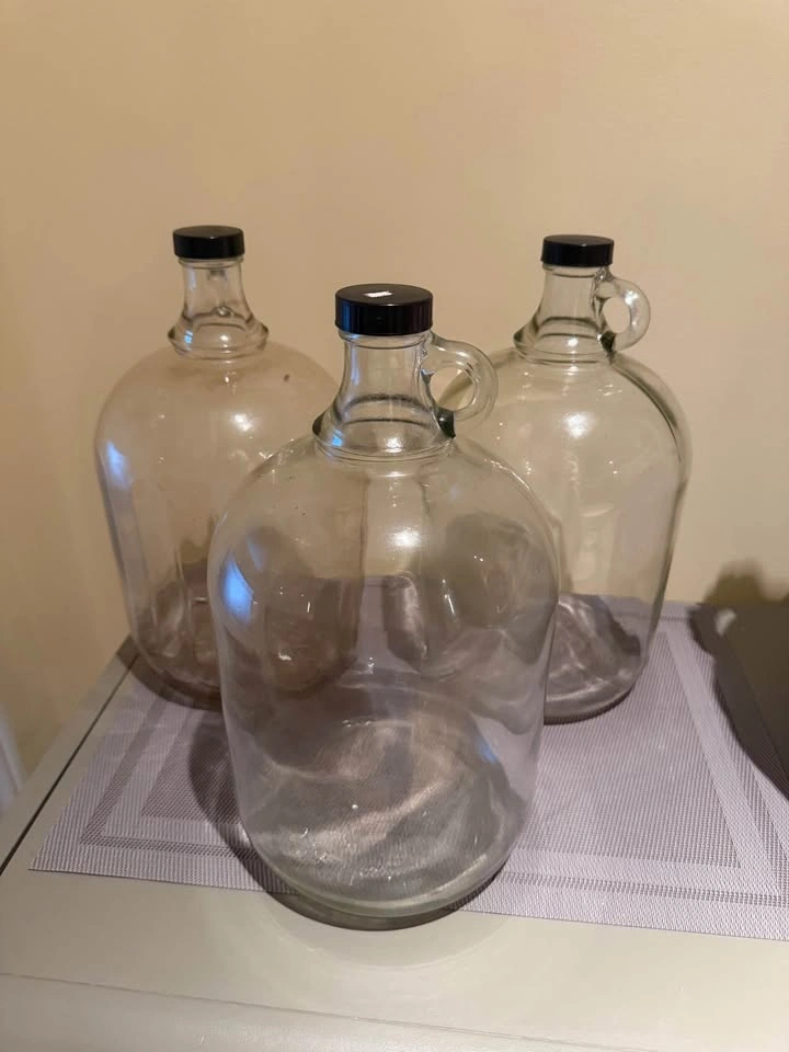 Vintage 54L Glass Demijohn + Wine-Making Carboys & Jugs - photo 5