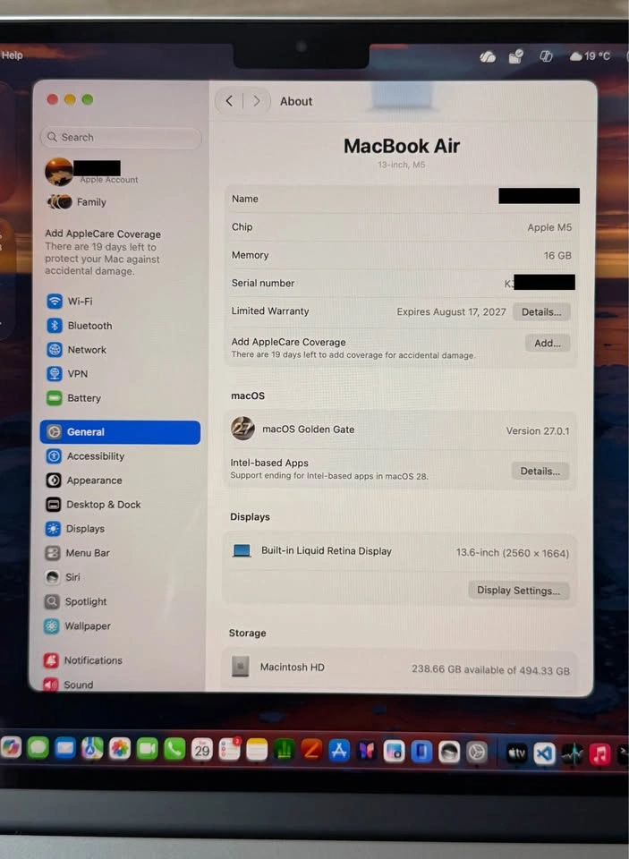 MacBook Air 13-inch (M5, 2026) – Sky Blue - photo 2