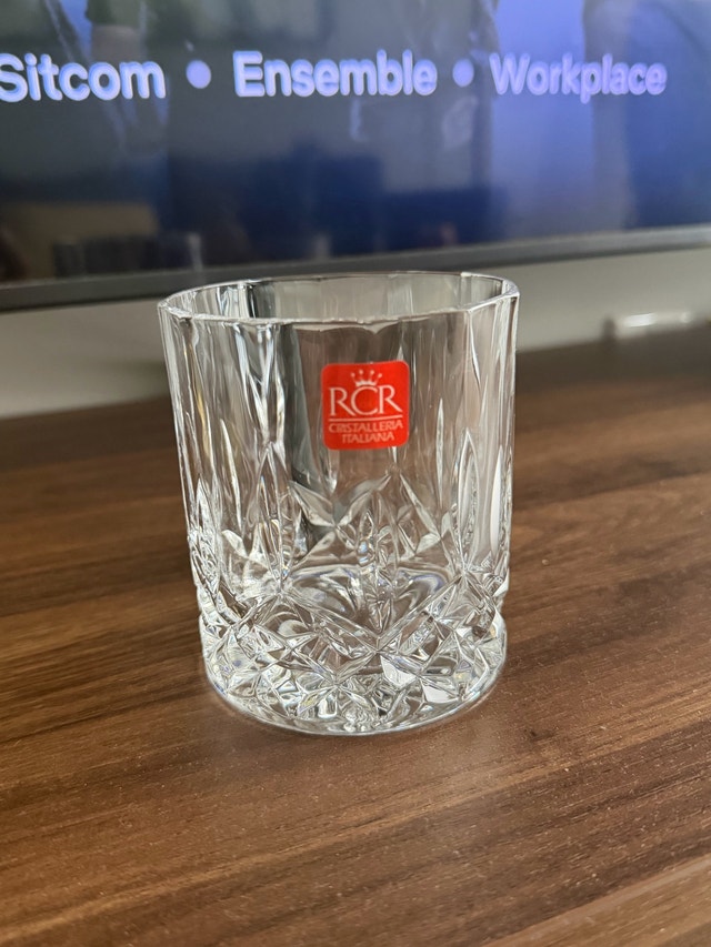 Italian Crystal Whisky Glasses, Set of 6 (RCR Opera) - photo 2