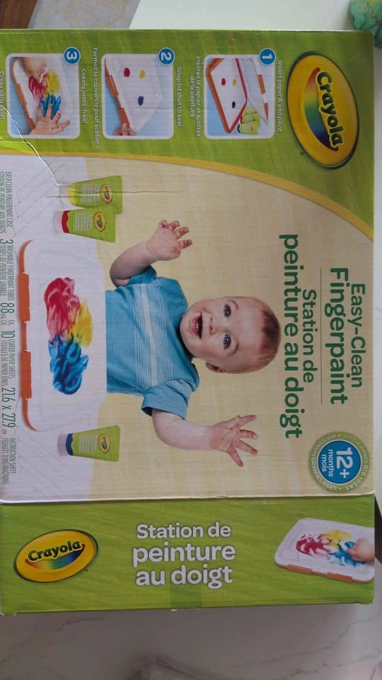 Crayola Easy-Clean Fingerpaint Station - photo 2