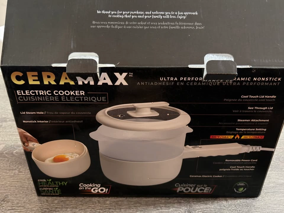 Ceramax Electric Cooker 2 temprature settings - photo 2